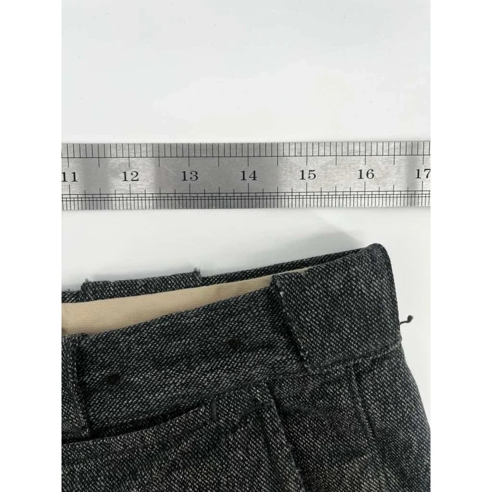Vintage Polo Ralph Lauren Modern GI Pants Twill Weave Gray Rib Cotton Size 32x32